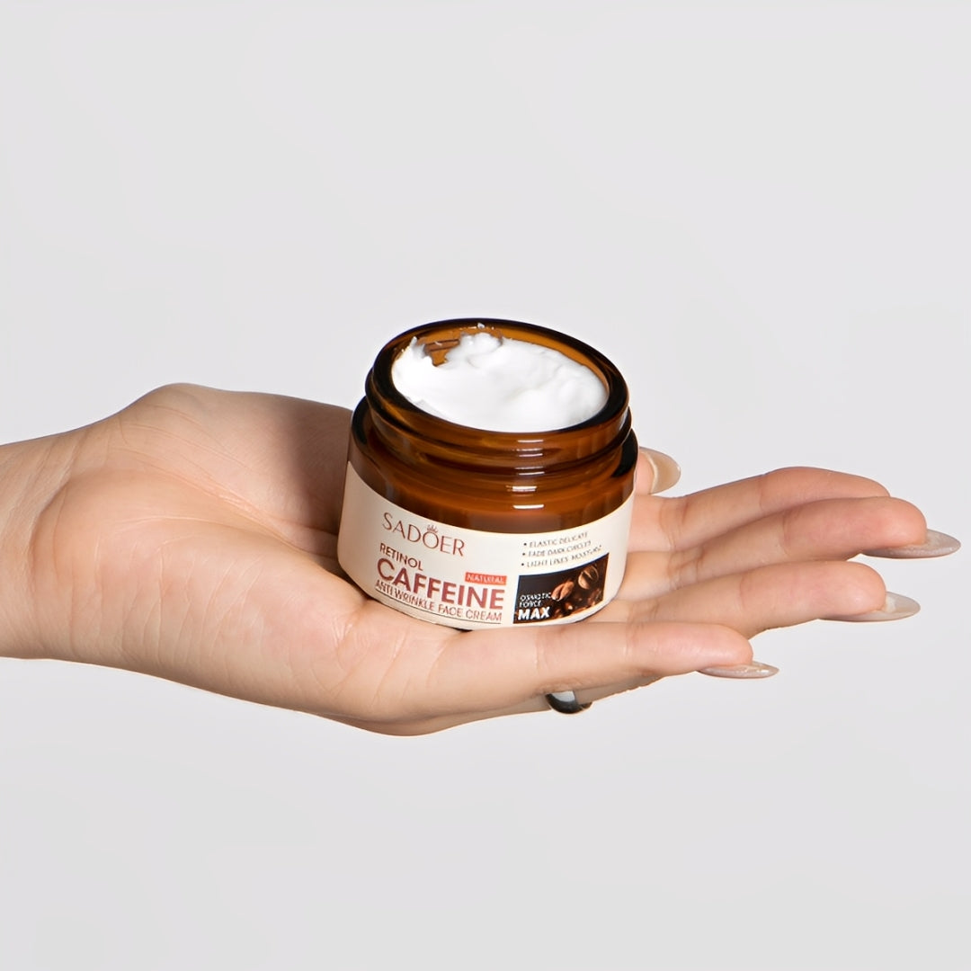 Contorno de ojos en crema SADOER - Retinol + Cafeína